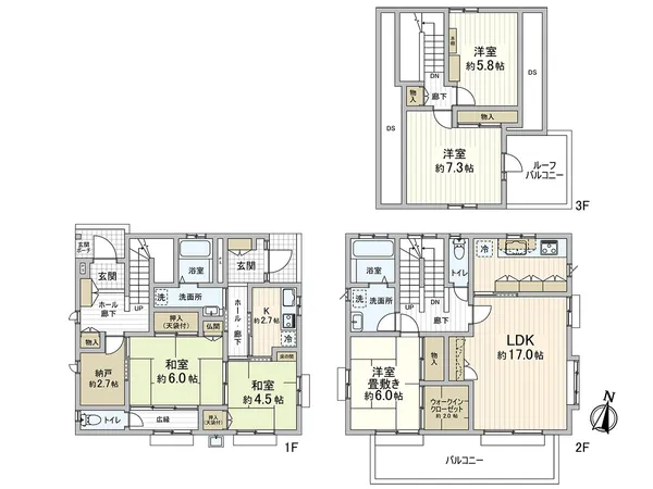 【間取図】