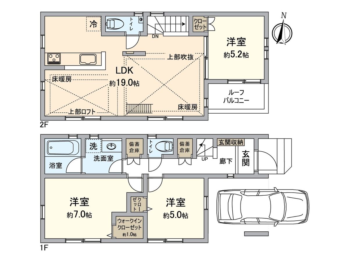 間取図(平面図)