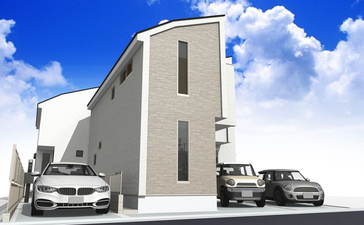 練馬区上石神井南町 新築戸建 1号棟 外観 練馬区上石神井南町 新築戸建 1号棟 外観