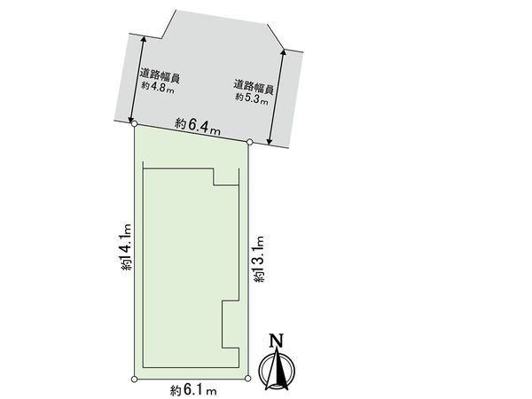 練馬区関町北4丁目 新築戸建 区画図 練馬区関町北4丁目 新築戸建 区画図