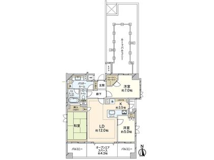 間取図(平面図)