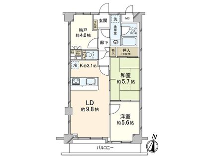間取図(平面図)