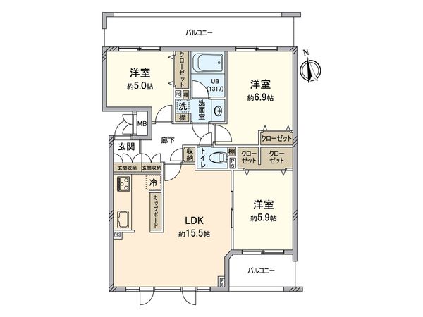 間取図(平面図)
