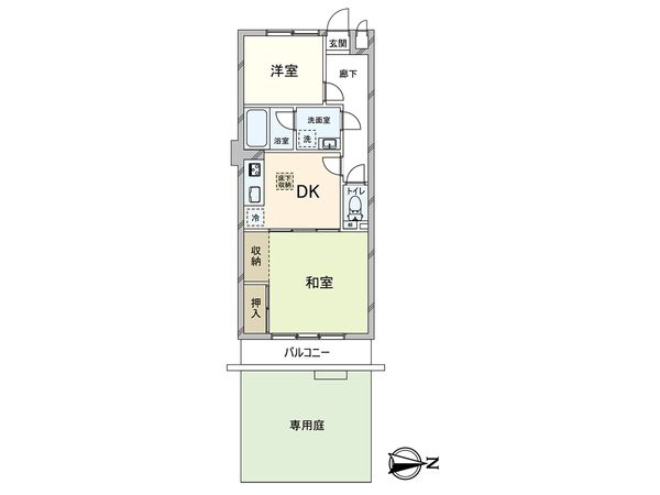 ライオンズマンション井荻第3 間取図(平面図) ライオンズマンション井荻第3 間取図(平面図)