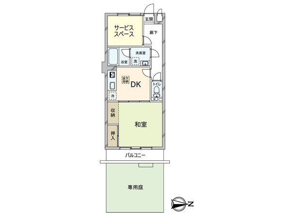 ライオンズマンション井荻第3 間取図(平面図) ライオンズマンション井荻第3 間取図(平面図)