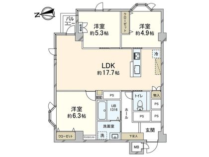 間取図(平面図)