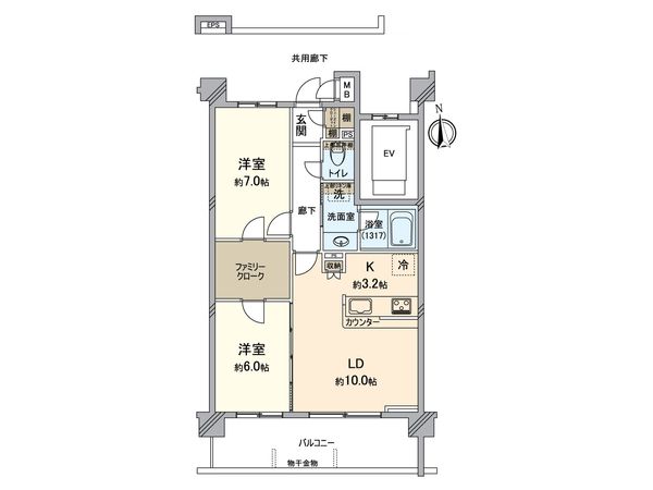 レーベンハイム光が丘公園 間取図(平面図)