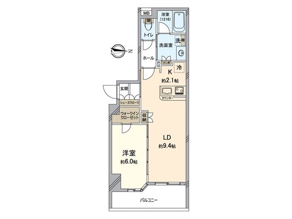 日神パレステージ武蔵関 間取図(平面図) 間取図(平面図)