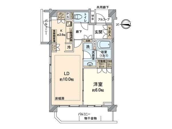 パークホームズ杉並柿ノ木 間取図(平面図) パークホームズ杉並柿ノ木 間取図(平面図)