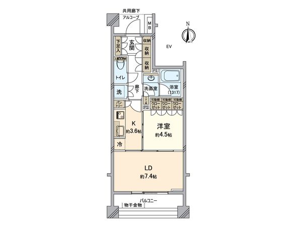 間取図(平面図)