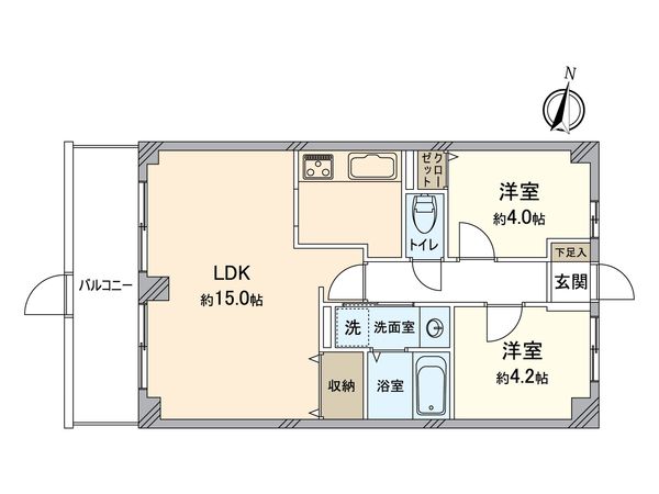 ロイヤルステージ上石神井 間取図(平面図) 間取図(平面図)