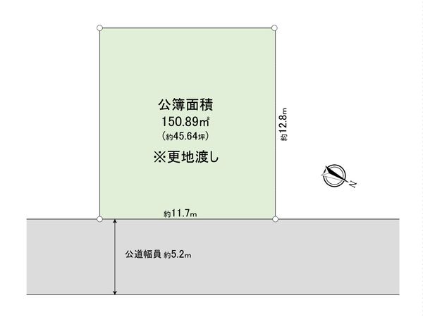 東村山市青葉町2丁目 土地 区画図 東村山市青葉町2丁目 土地 区画図