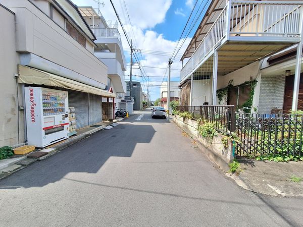 東村山市青葉町2丁目 土地 前面道路含む外観 東村山市青葉町2丁目 土地 前面道路含む外観