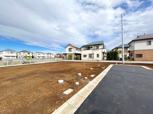 東村山市恩多町3丁目 土地C区画 前面道路含む外観 東村山市恩多町3丁目 土地C区画 前面道路含む外観