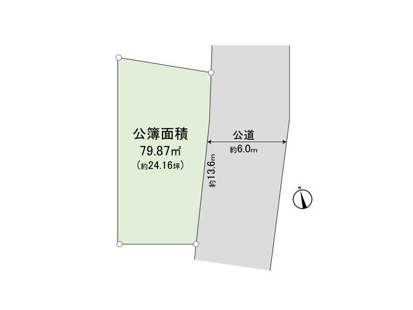 東村山市多摩湖町2丁目 土地 区画図 区画図