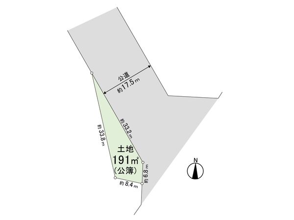狭山市東三ツ木 土地 区画図 狭山市東三ツ木 土地 区画図