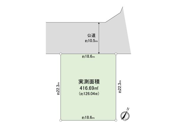東大和市向原4丁目 土地 区画図 東大和市向原4丁目 土地 区画図