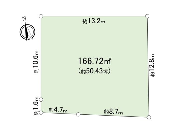 武蔵村山市残堀1丁目 土地 区画図 武蔵村山市残堀1丁目 土地 区画図