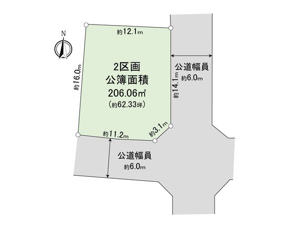 東村山市多摩湖町3丁目 土地 区画図 東村山市多摩湖町3丁目 土地 区画図