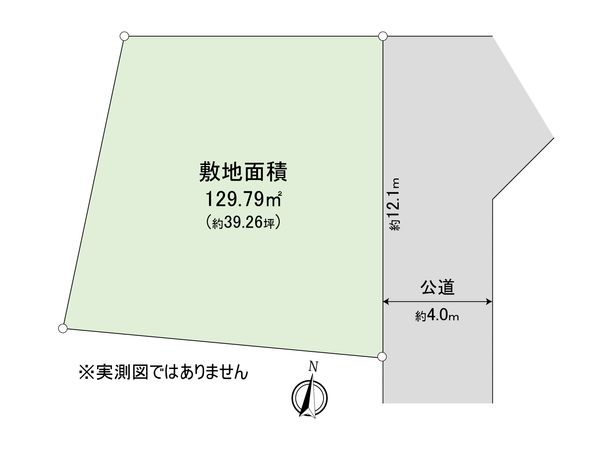 東大和市湖畔1丁目 土地 区画図 東大和市湖畔1丁目 土地 区画図