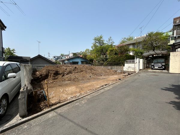 東大和市湖畔1丁目 土地 前面道路含む外観 東大和市湖畔1丁目 土地 前面道路含む外観