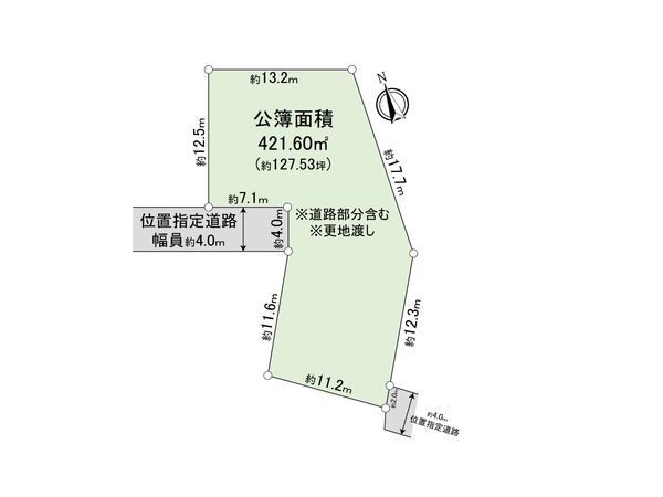 東村山市諏訪町1丁目 土地 区画図 東村山市諏訪町1丁目 土地 区画図