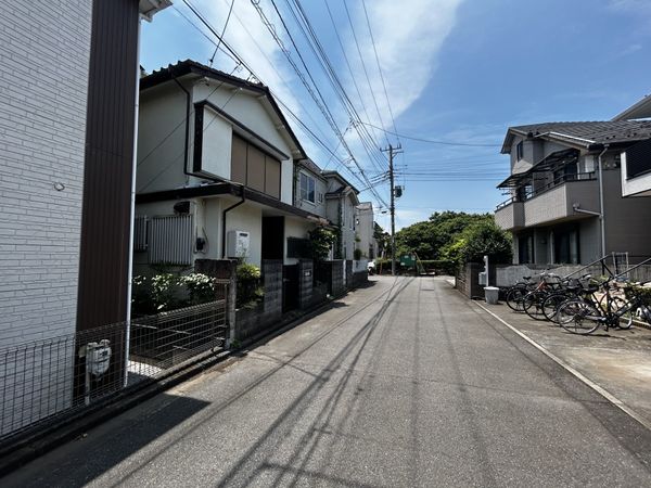 東村山市恩多町2丁目 土地 前面道路含む外観 東村山市恩多町2丁目 土地 前面道路含む外観