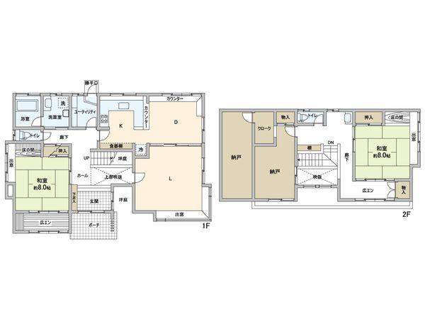 東大和市湖畔2丁目 戸建 間取図(平面図) 東大和市湖畔2丁目 戸建 間取図(平面図)