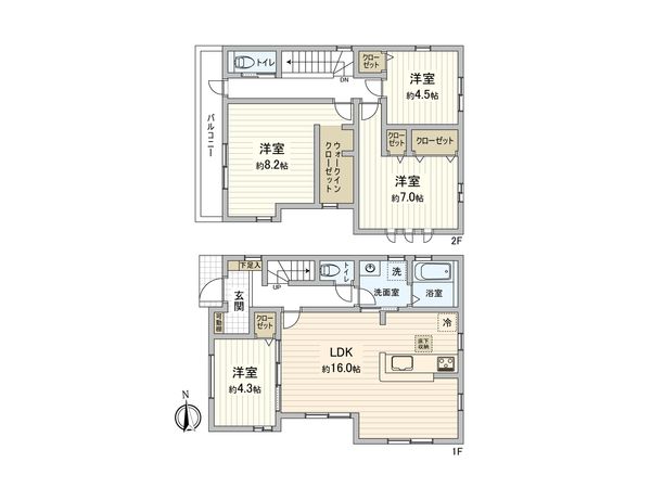 間取図(平面図)