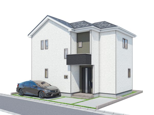 東村山市久米川町2丁目 新築戸建 外観パース図