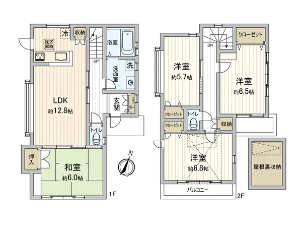 南向きの４ＬＤＫ