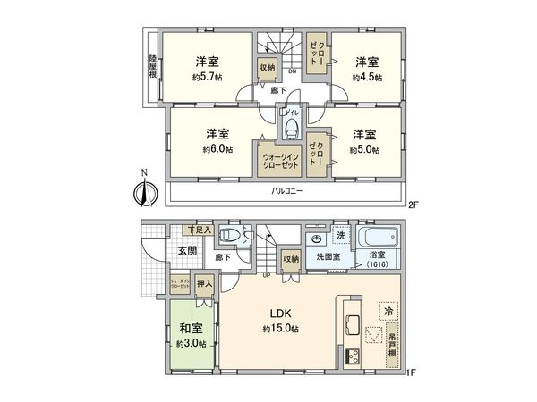 間取図(平面図)