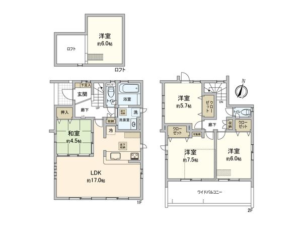 間取図(平面図)