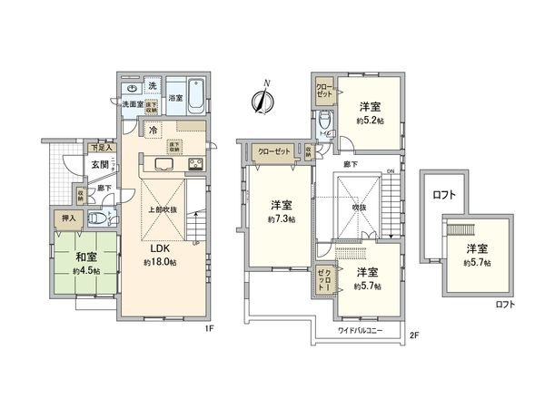 間取図(平面図)