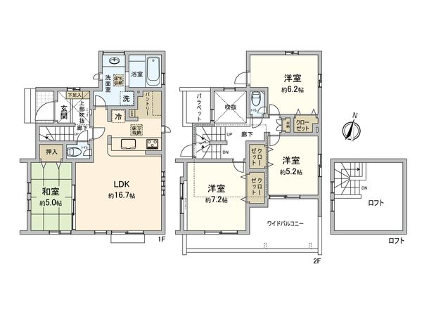 間取図(平面図)