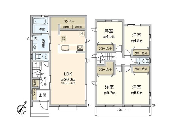間取図(平面図)