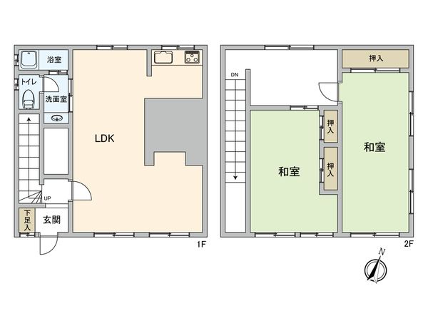 東村山市廻田町4丁目 戸建 間取図(平面図) 東村山市廻田町4丁目 戸建 間取図(平面図)