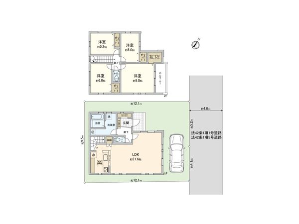 東村山市恩多町3丁目 新築3号棟 間取図(平面図) 東村山市恩多町3丁目 新築3号棟 間取図(平面図)