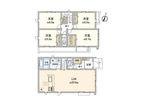 間取図(平面図)