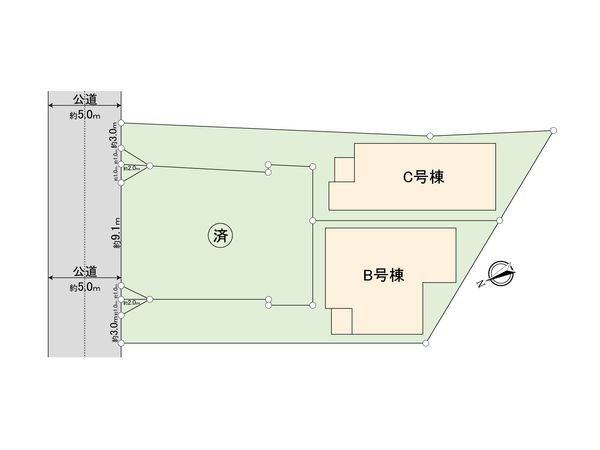 東村山市諏訪町1丁目【新築B号棟】 間取図(平面図) 東村山市諏訪町1丁目【新築B号棟】 間取図(平面図)