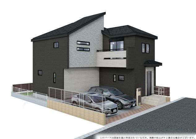 東村山市青葉町2丁目 新築戸建 外観パース図