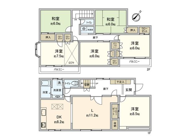 間取図(平面図)