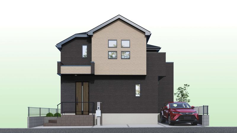 東村山市富士見町3丁目 戸建 外観パース図 東村山市富士見町3丁目 戸建 外観パース図