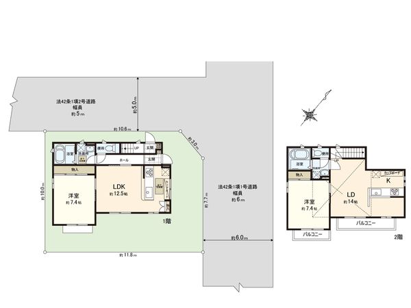 東村山市恩多町5丁目 戸建 間取図(平面図) 東村山市恩多町5丁目 戸建 間取図(平面図)