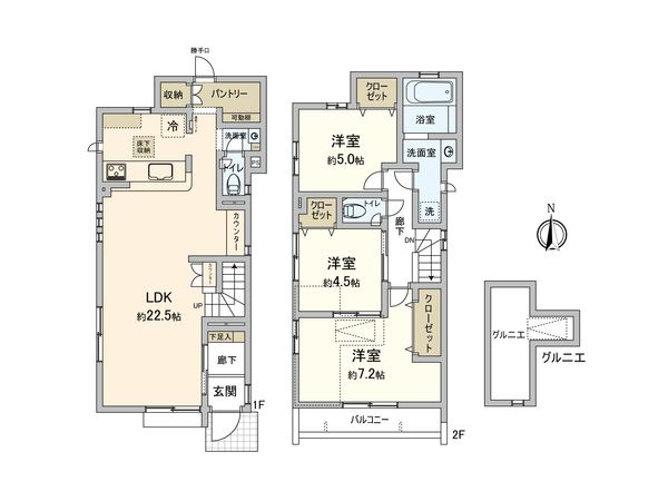 間取図(平面図)