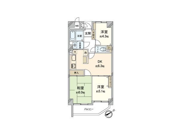 間取図(平面図)