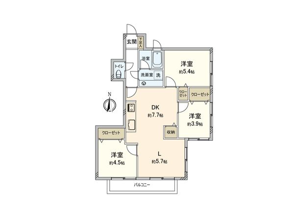 間取図(平面図)