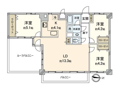 間取図(平面図)