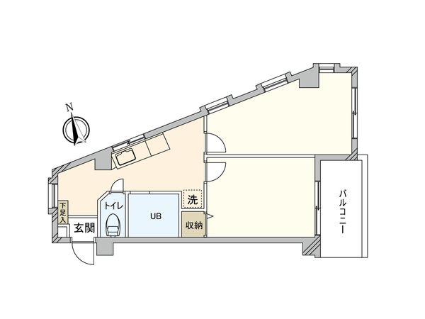 ビッグ武蔵野東大和PARTⅡ 間取図(平面図) ビッグ武蔵野東大和PARTⅡ 間取図(平面図)