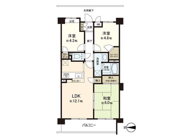 ネクステージ東村山 間取図(平面図) ネクステージ東村山 間取図(平面図)